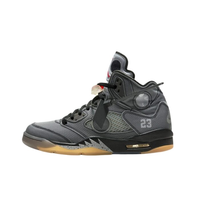 NIKE AIR JORDAN 5 RETRO SP X OFF WHITE MUSLIN CT8480 001 - Image 3