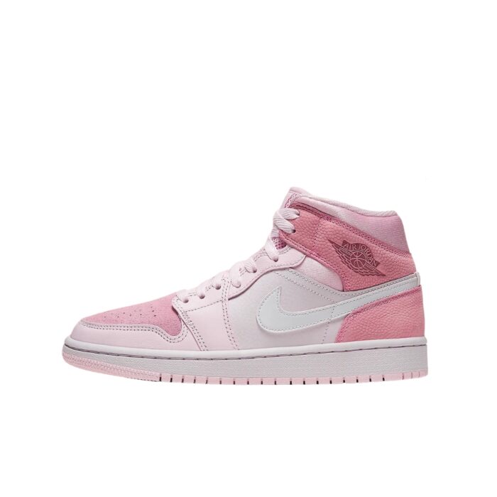 NIKE AIR JORDAN 1 MID DIGITAL PINK CW5379 600 - Image 3