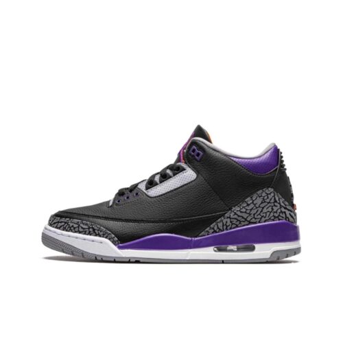 NIKE AIR JORDAN 3 RETRO COURT PURPLE CT8532 050 - Image 3