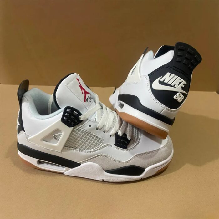 NIKE AIR JORDAN 4 X SB MILITARY BLACK - Image 3