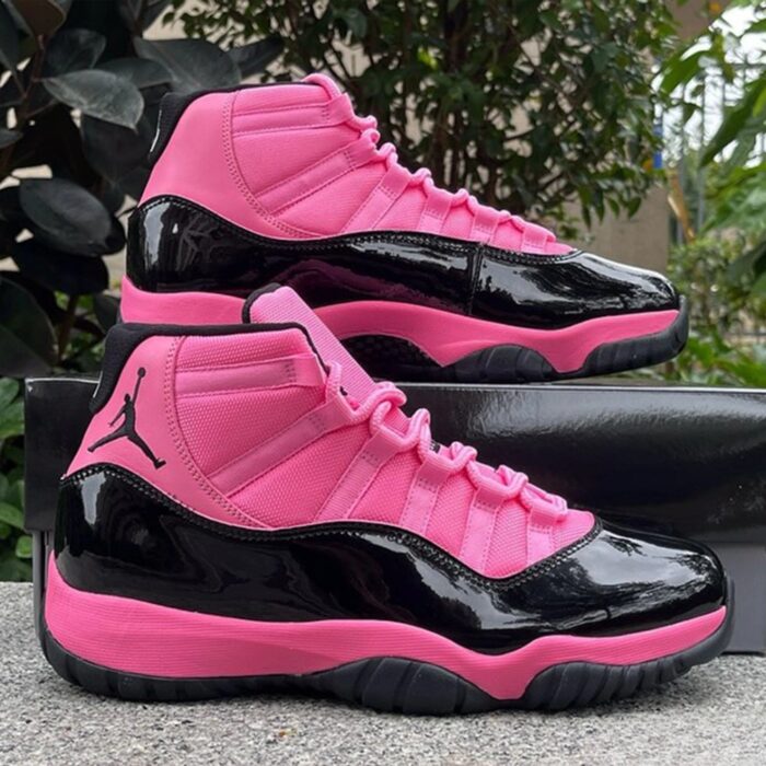 NIKE AIR JORDAN 11 BLACK PINK - Image 3