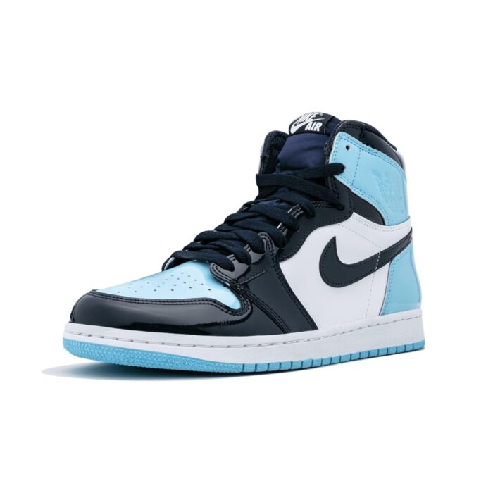 NIKE AIR JORDAN 1 RETRO HIGH UNC PATENT CD0461 401 - Image 3