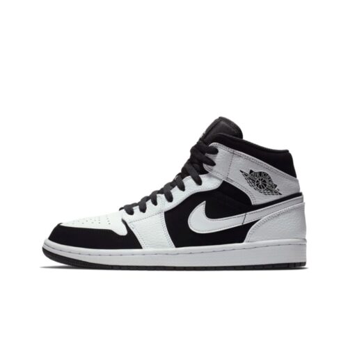 NIKE AIR JORDAN 1 RETRO MID TUXEDO 554724 113 - Image 3
