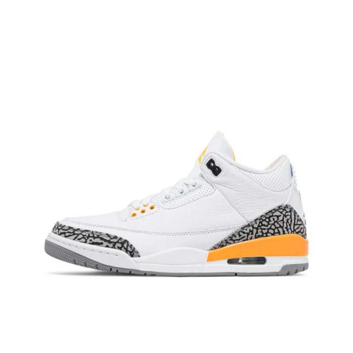NIKE AIR JORDAN 3 RETRO LASER ORANGE CK9246 108 - Image 2