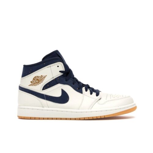 NIKE AIR JORDAN 1 RETRO MID JETER AH6342 104 - Image 3