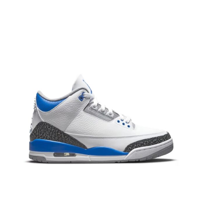NIKE AIR JORDAN 3 RETRO RACER BLUE CT8532 145 - Image 3