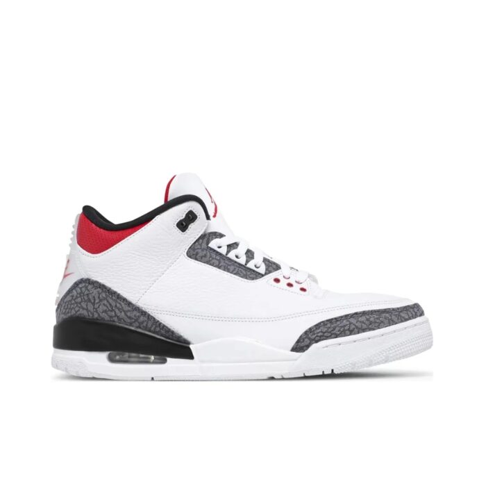 NIKE AIR JORDAN 3 RETRO DENIM SE FIRE RED CZ6431 100 - Image 3