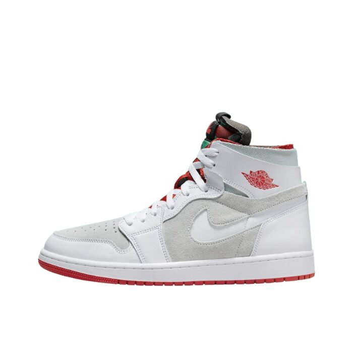 NIKE AIR JORDAN 1 ZOOM AIR CMFT WHITE TRUE RED CT0978 100 - Image 3