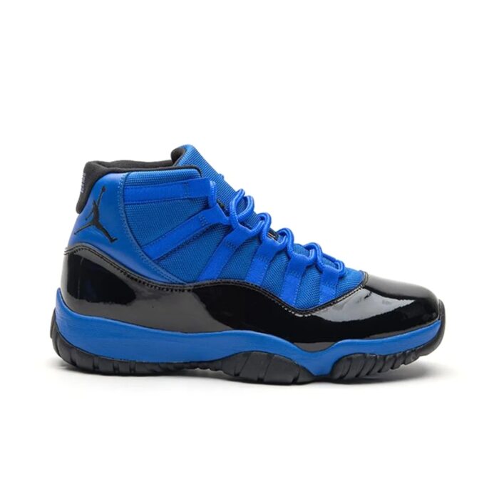 NIKE AIR JORDAN 11 ROYAL BLUE AND BLACK - Image 4