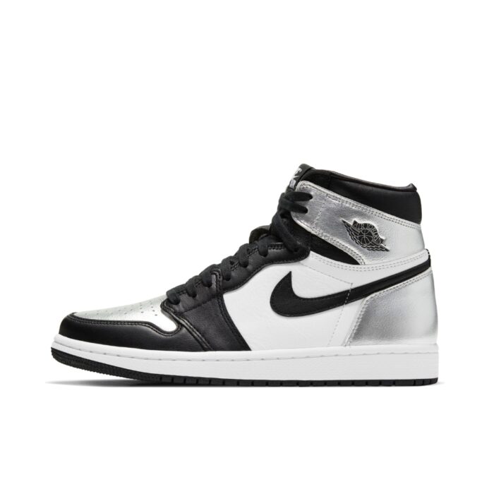 NIKE AIR JORDAN 1 HIGH OG SILVER TOE CD0461 001 - Image 2
