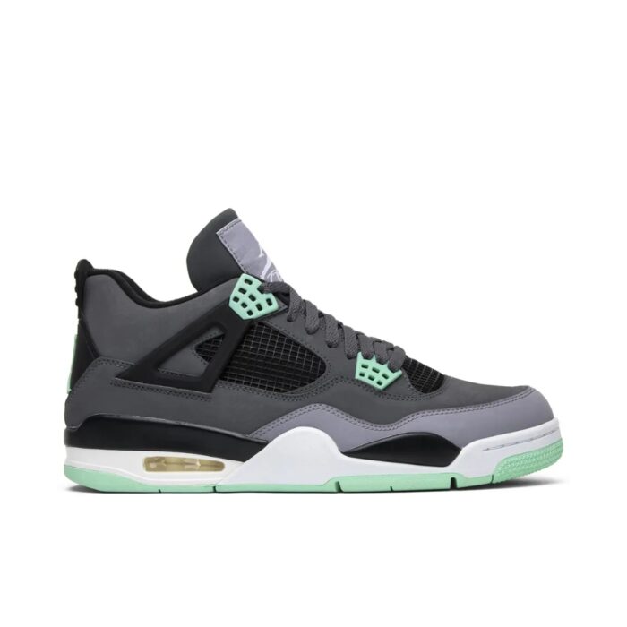NIKE AIR JORDAN 4 RETRO GREEN GLOW 308497 033 - Image 2