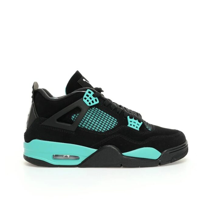 NIKE AIR JORDAN 4 RETRO TIFFANY CUSTOM BLUE THUNDER - Image 2