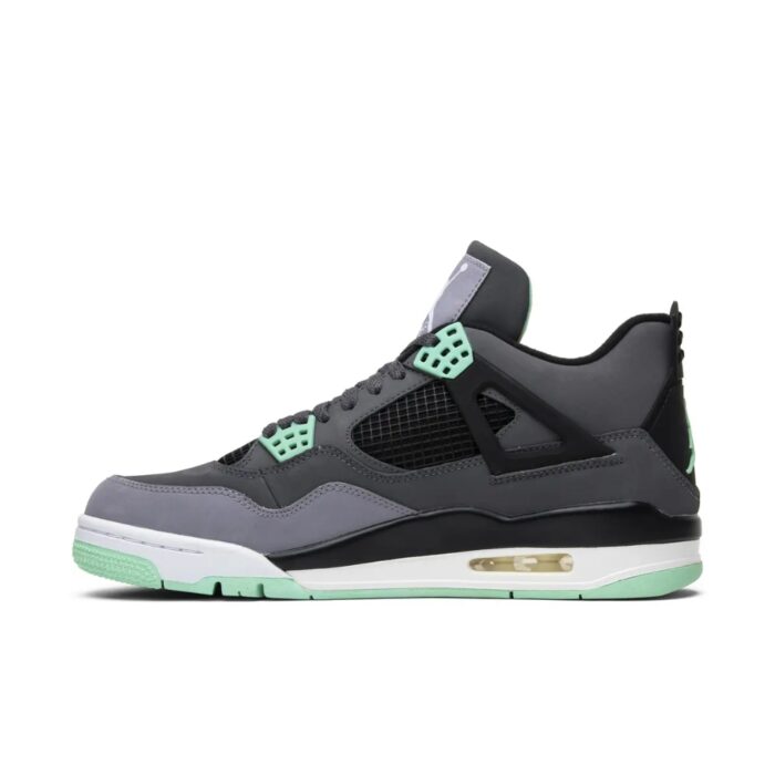 NIKE AIR JORDAN 4 RETRO GREEN GLOW 308497 033 - Image 3