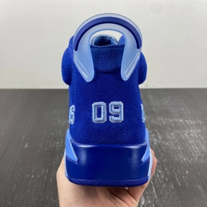 NIKE AIR JORDAN 6 UNC PE SIX CHAMPIONSHIPS BLUE - Image 5