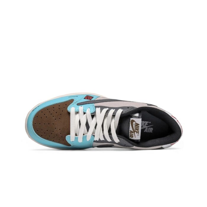 NIKE JORDAN 1 LOW X TRAVIS SCOTT BMW JACKBOYS DM7866 009 - Image 4