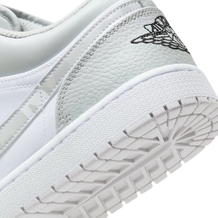 NIKE AIR JORDAN 1 LOW WHITE CAMO DC9036 100 - Image 4