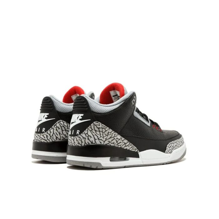NIKE AIR JORDAN 3 RETRO OG BLACK CEMENT 854262 001 - Image 5