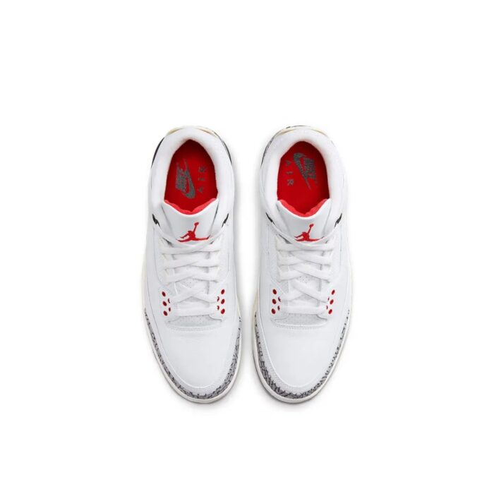 NIKE AIR JORDAN 3 RETRO WHITE CEMENT REIMAGINED DN3707 100 - Image 5