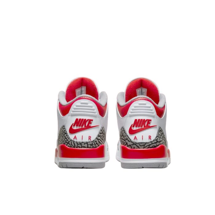 NIKE AIR JORDAN 3 RETRO FIRE RED DN3707 160 - Image 4