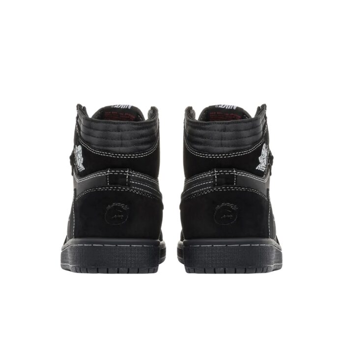 NIKE AIR JORDAN 1 HIGH X TRAVIS SCOTT BLACK PHANTOM - Image 5