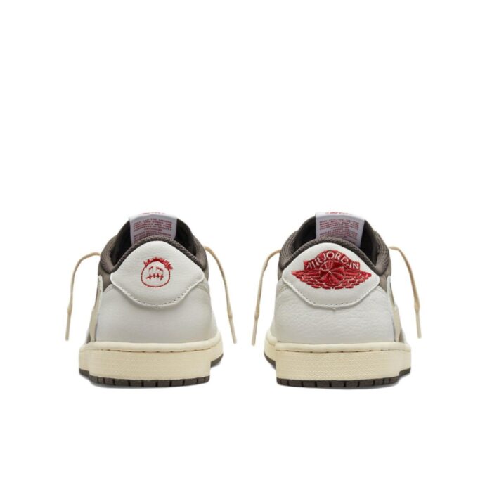 NIKE AIR JORDAN 1 LOW X TRAVIS SCOTT REVERSE MOCHA - Image 5
