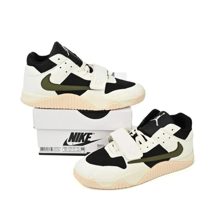 NIKE AIR JORDAN JUMPMAN JACK SP X TRAVIS SCOTT OLIVE - Image 4