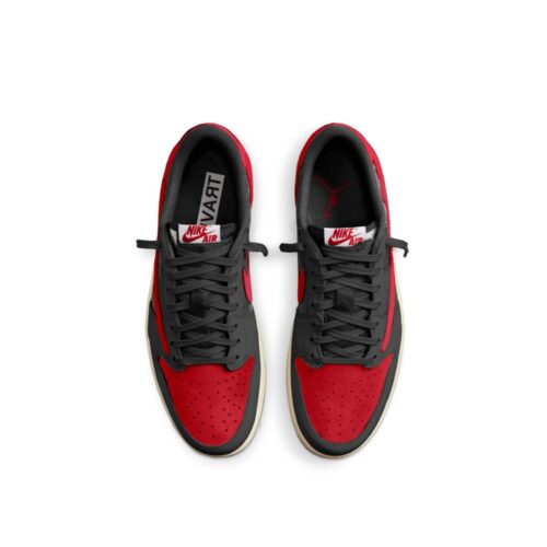 NIKE AIR JORDAN 1 LOW X TRAVIS SCOTT BRED - Image 5