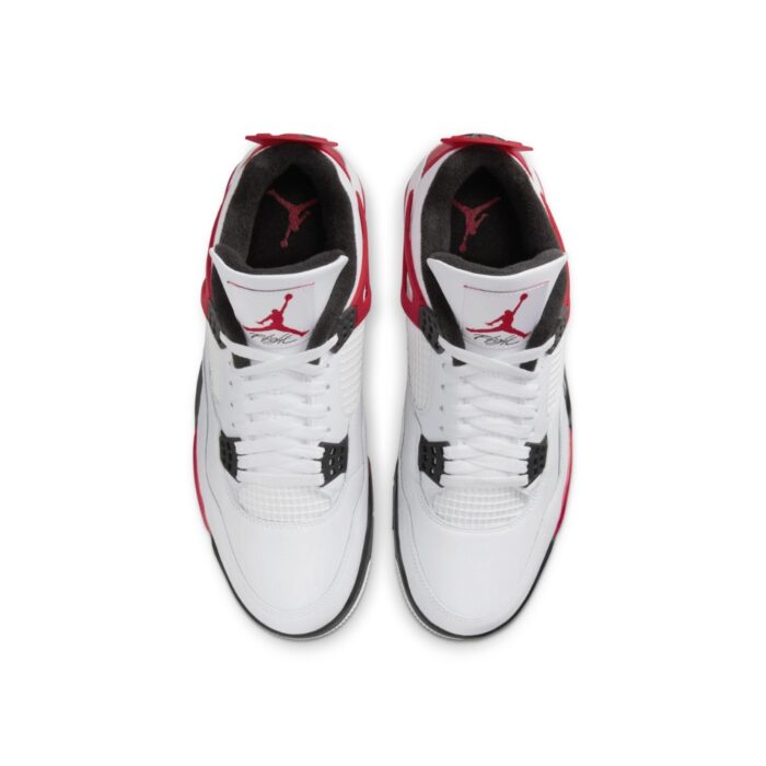 NIKE AIR JORDAN 4 RETRO RED CEMENT DH6927 161 - Image 4