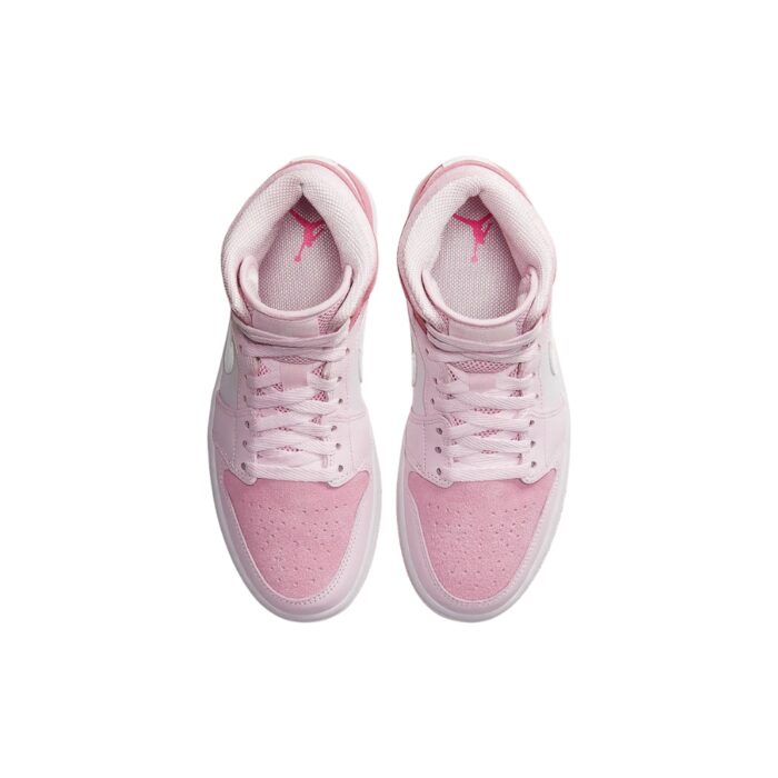 NIKE AIR JORDAN 1 MID DIGITAL PINK CW5379 600 - Image 5