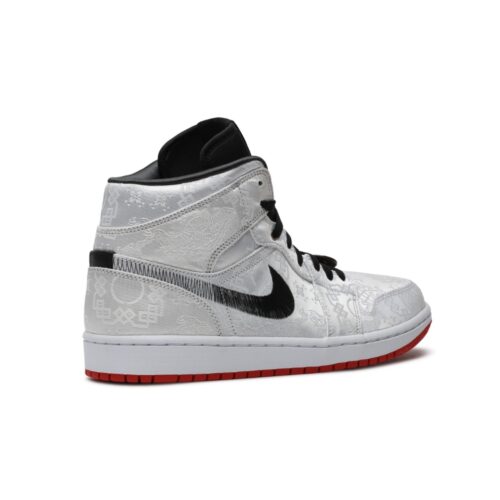 NIKE AIR JORDAN 1 MID X CLOT FEARLESS CU2804 100 - Image 4