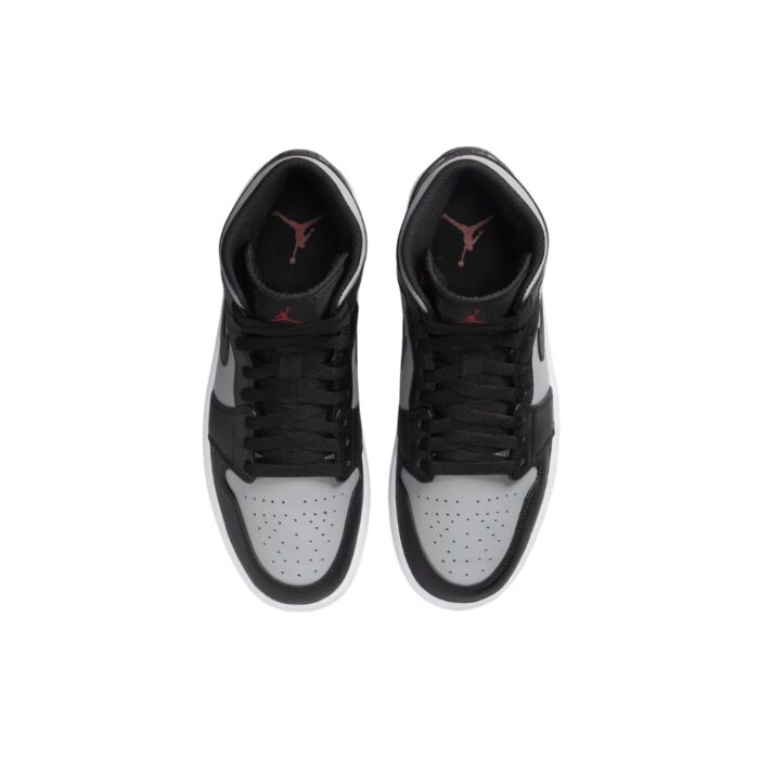 NIKE AIR JORDAN 1 MID SHADOW RED 554724 096 - Image 5
