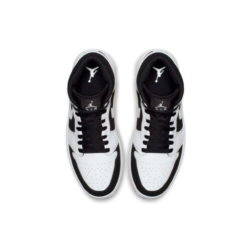 NIKE AIR JORDAN 1 RETRO MID TUXEDO 554724 113 - Image 5
