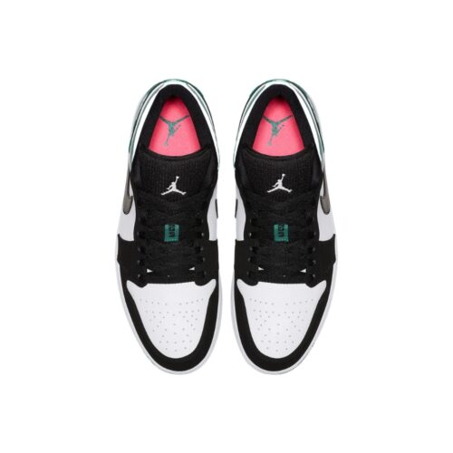 NIKE AIR JORDAN 1 LOW MYSTIC GREEN 553558 113 - Image 5