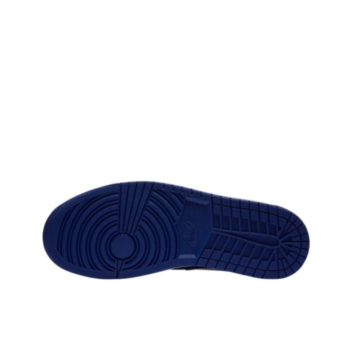 NIKE AIR JORDAN 1 MID WHITE DEEP ROYAL BLUE 554724 131 - Image 6