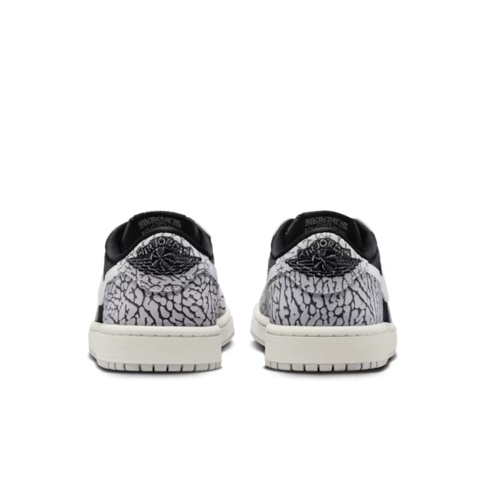 NIKE AIR JORDAN 1 RETRO LOW OG BLACK CEMENT CZ0790 001 - Image 5
