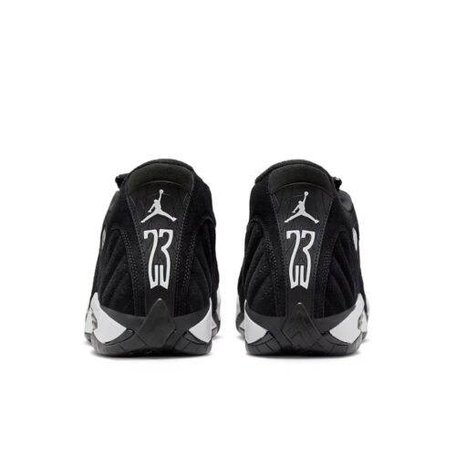 NIKE AIR JORDAN 14 RETRO BLACK WHITE 487471 016 - Image 6