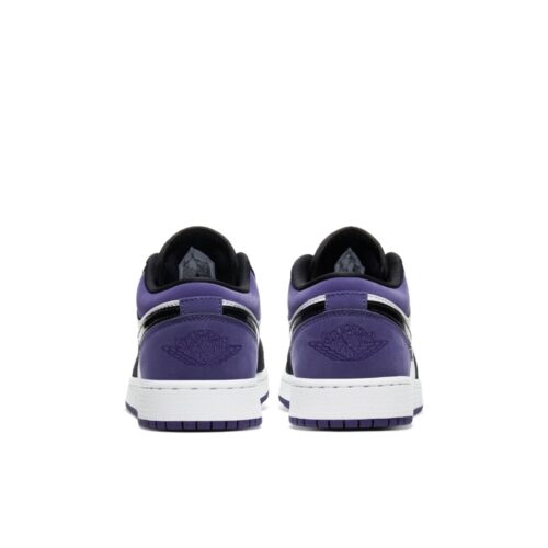 NIKE AIR JORDAN 1 LOW COURT PURPLE GS 553560 125 - Image 4