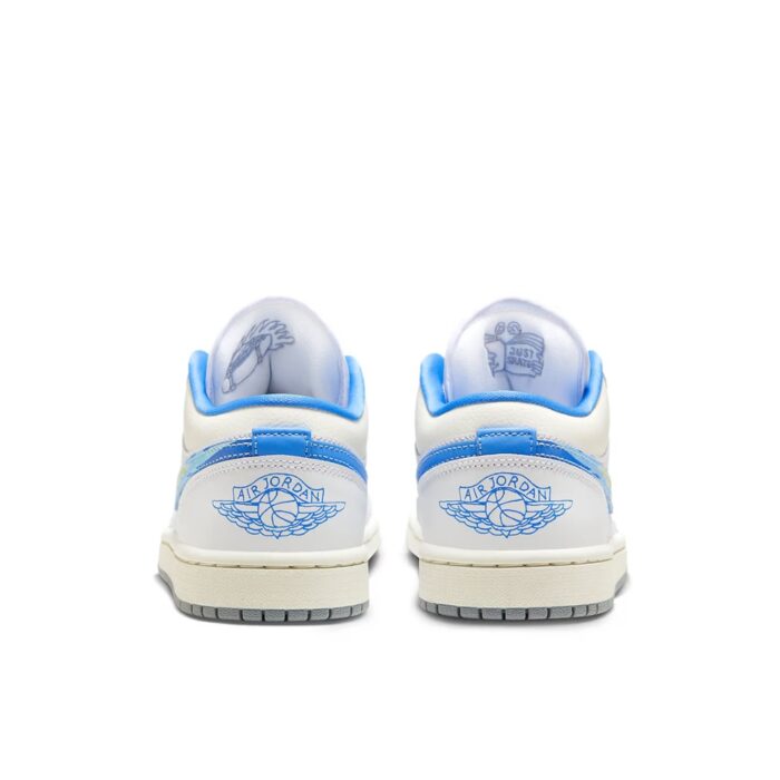 NIKE JORDAN 1 LOW BORN TO FLY UNIVERSITY BLUE - Image 6