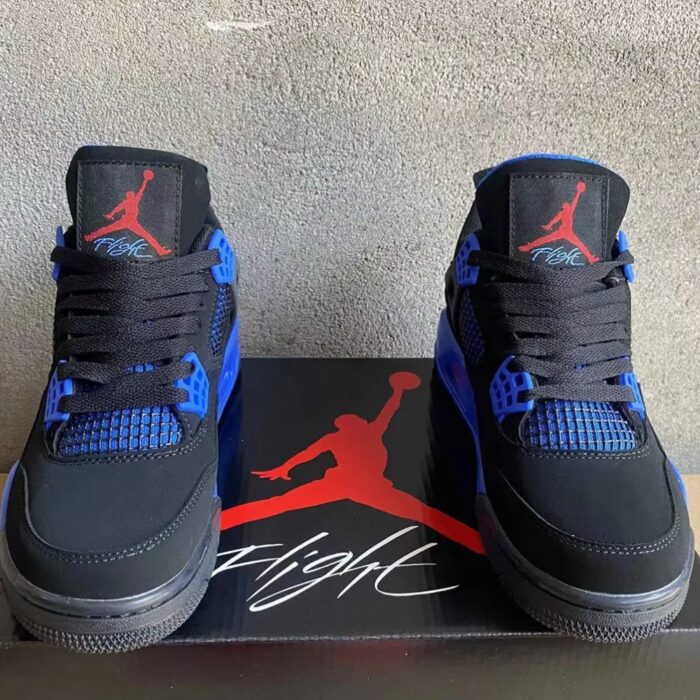 NIKE AIR JORDAN 4 RETRO DEEP ROYAL BLUE FQ8138 003 - Image 3