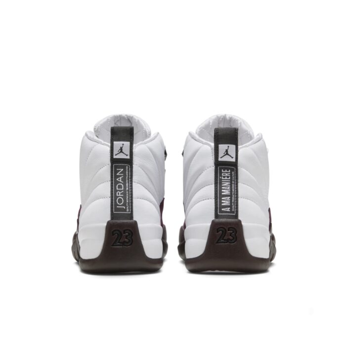 NIKE AIR JORDAN 12 X A MA MANIÉRE RETRO WHITE DV6989 100 - Image 5