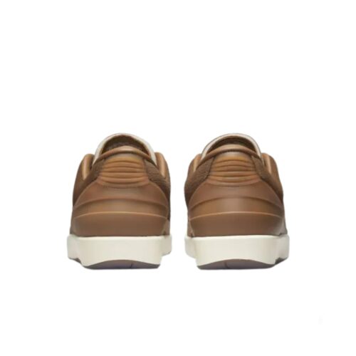 NIKE TWO 18 X AIR JORDAN 2 RETRO LOW ROCKY TAN DV7129 222 - Image 5