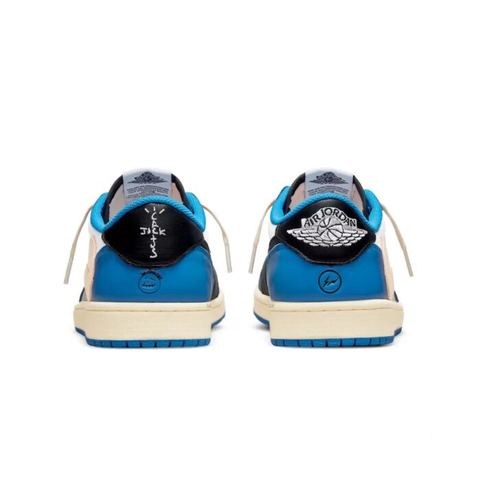 NIKE AIR JORDAN 1 RETRO LOW  X TRAVIS SCOTT X FRAGMENT ROYAL BLUE DM7866 140 - Image 6