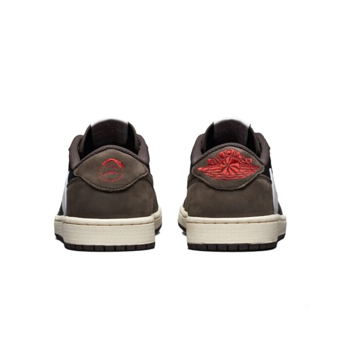 NIKE AIR JORDAN 1 LOW OG X TRAVIS SCOTT DARK MOCHA CQ4277 001 - Image 5