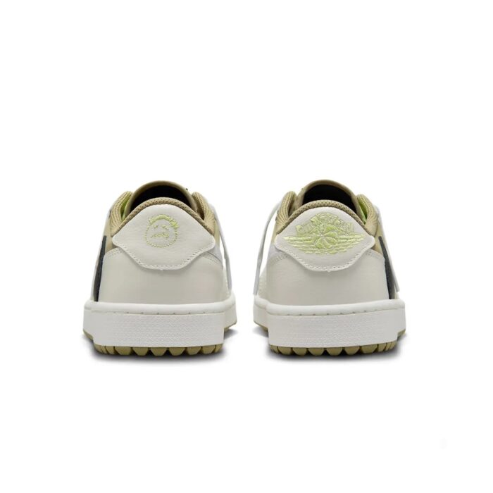 NIKE AIR JORDAN 1 LOW GOLF X TRAVIS SCOTT NEUTRAL OLIVE FZ3124 200 - Image 6