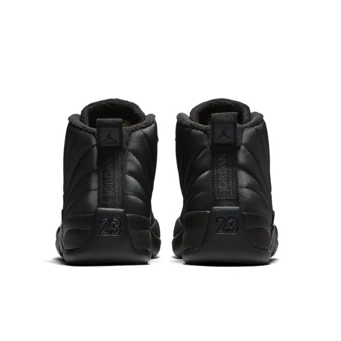 NIKE AIR JORDAN 12 RETRO WINTERIZED TRIPLE BLACK BQ6851 001 - Image 6
