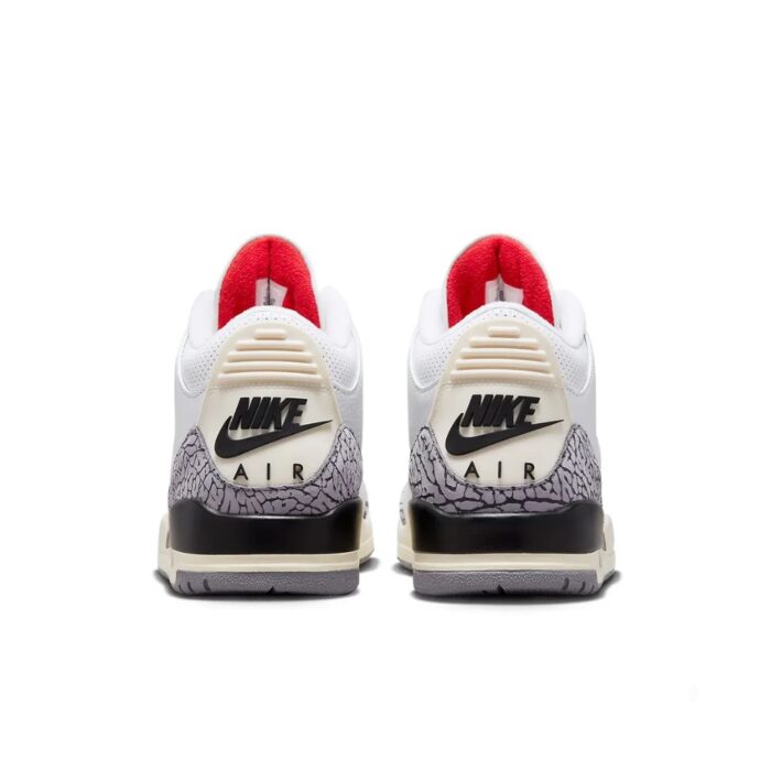 NIKE AIR JORDAN 3 RETRO WHITE CEMENT REIMAGINED DN3707 100 - Image 6