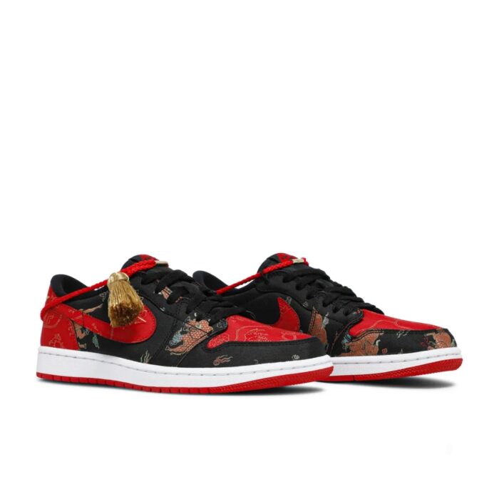 NIKE AIR JORDAN 1 LOW OG CHINESE NEW YEAR DD2233 001 - Image 5
