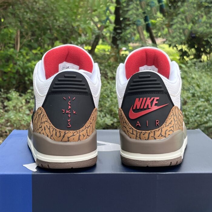 NIKE AIR JORDAN 3 X TRAVIS SCOTT PALOMINO CT8532 120 - Image 6