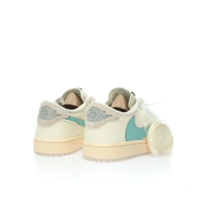 NIKE AIR JORDAN 1 LOW X TRAVIS SCOTT TIFFANY CREAM - Image 4