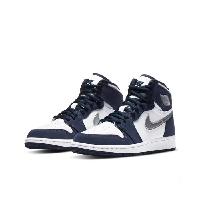 NIKE JORDAN 1 RETRO HIGH CO JAPAN MIDNIGHT NAVY 575441 141 - Image 4